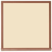 AARCO Products 420OD4848V2 High Performance Series Wood Look (Oak) Porcelain Markerboard
