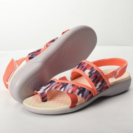 

Egmy Women Sandals Summer Ladies Sandals Casual Footwear Camouflage Flower Print Women S Casual Sandals