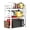 White-3 Tier, variant on stusgo Extendable Microwave Shelf, Adjustable Toaster Oven Rack Kitchen Counter Top Organizer Stand, 2-Tier with 6 Hooks,110 lbs Weight Capacity, Black