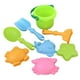thumbnail image 2 of Set de Juguetes de Arena para Playa para Niños | 8 Piezas de Juguetes de Playa de Plástico para Niños Pequeños | Incluye Cubo, Palas, Moldes de Arena | Juego Duradero, Seguro y Portátil para, 2 of 7