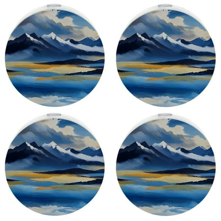 

YZUOUZY Bedside Lamps Bedside Lamp 4 Pack Abstract Background Contemporary Art
