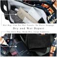 thumbnail image 4 of Christmas Gym Bag with Shoe Bag, Luggage Bag, Large Capacity Swim Bag for Sports. Size 17.7 Inches with Interior Zipper Pocket., 4 of 6