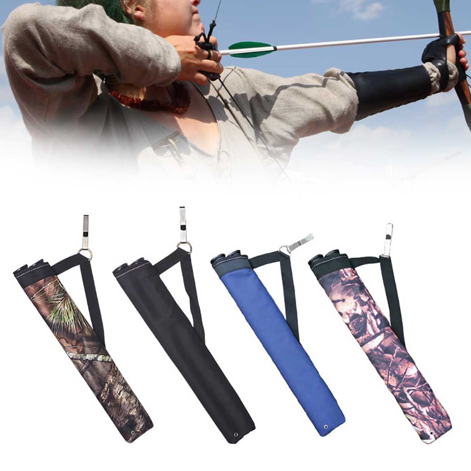 Adjustable Straps Lightweight Durable Canvas Archery Hunting   Case 