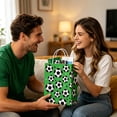 thumbnail image 5 of TechToyHub Soccer Party Favors 10 Pack Soccer Gift Bags Football Treat Bags 8.66x6.30x3.15in Multicolor Paper Goodie Bags for teenagers Birthday Holiday Candy Storage Six Styles Available Reusable, 5 of 5