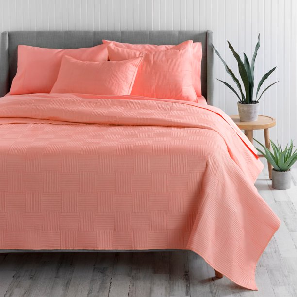 Welspun Basics Preston, 200TC, 100 Cotton Sateen, 3 Piece King/Cal