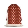 thumbnail image 3 of Christmas Bags Drawstring,Red Christmas Tree Pattern Large Xmas Christmas Gift Bags,Reusable for Xmas and New Year Party Favors and Supplies,27.6" X 19.7", 3 of 6