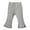 Grey, variant on Toddler Knitted Flared Pants, Ribbed Stretchy Casual Solid Color Comfortable Bottoms for Baby Girls Pink Size 2-3 Years