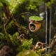 thumbnail image 1 of Pequeña Cueva Magnética para Escondites de Escaladores: Decoración de Terrario de Virutas de Madera Natural y Cáscara de Nuez con Follaje Artificial para Paredes de Acuarios de Cristal., 1 of 7