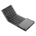 thumbnail image 3 of Seitruly Venta caliente Mini Bluetooth Teclado de carga USB Panel táctil Inalámbrico Plegable Teclado delgado PC Tableta portátil Juegos de teclado y mouse para computadora No.01 NO1, 3 of 6