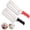 Black and Red, variant on Cabbage Shredder for Coleslaw – Stainless Steel Cabbage Slicer, Lettuce Shredder for Kitchen, Fruits and Vegetables(Black)