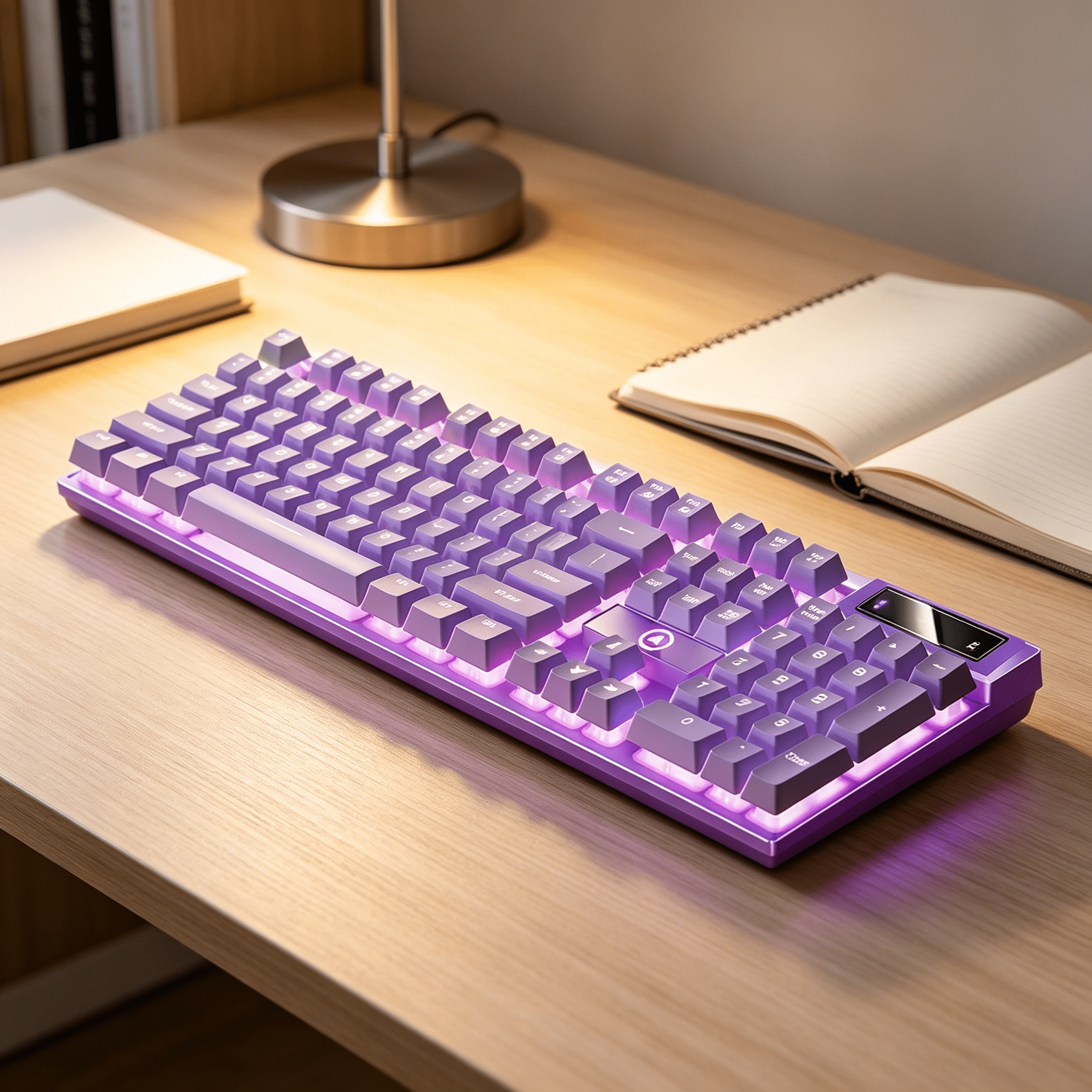 GJX 2026 New Gaming Keyboard Usb Wired Floating Keyboard Ergonomic Water Mechanical Feeling Keyboard Ultra-Slim Led Backlit Keyboard for Desktop Computer for Gaming,Office,Home,Pc,Pink