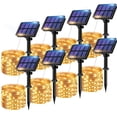 thumbnail image 1 of Guirnalda de luces solares btfarm, paquete de 8, 640 LED, 80 m, resistente al agua, 1 of 7