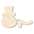 thumbnail image 2 of Unfinished Wood Snowman Craft Set Shape - Craft - up to 36" 14" / 1/8", 2 of 5