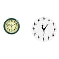 thumbnail image 1 of Reloj de pared,Reloj de pared decorativo con pájaros cantores,Reloj de pared de 10 pulgadas con sonido de pájaros musicales,Reloj de pared,Reloj de pared con bailarina,reloj decorativo, 1 of 8