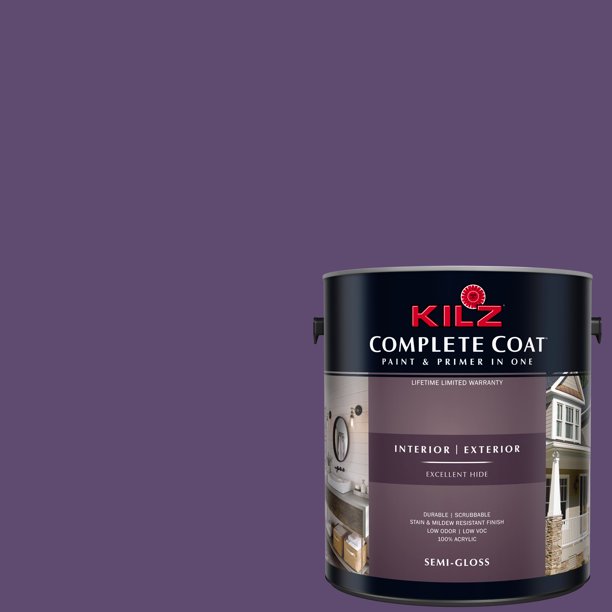 Rich Sari, KILZ Complete Coat Interior/Exterior Paint Rich Sari, KILZ Complete Coat Interior/Exterior Paint