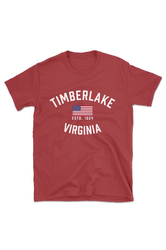 Timberlake Virginia Patriot Men's Cotton T-Shirt