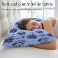 thumbnail image 5 of Palm Trees Pillow Covers Queen, Summer Vintage Tropical Trees Botanical Blue Soft Brushed Microfiber Breathable Throw Pillow Covers, Decorative Pillowcase with Zipper for Couch Sofa Bedroom 20"x30", 5 of 9