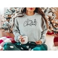 thumbnail image 6 of Merry Christmas Sweater, Christmas Sweatshirt, Fall Winter Cozy Outfit, Christmas Outfit, Merry Sweatshirt, Christmas Gifts For Women (SportGrey, 2XL, DefaultTitle), 6 of 14
