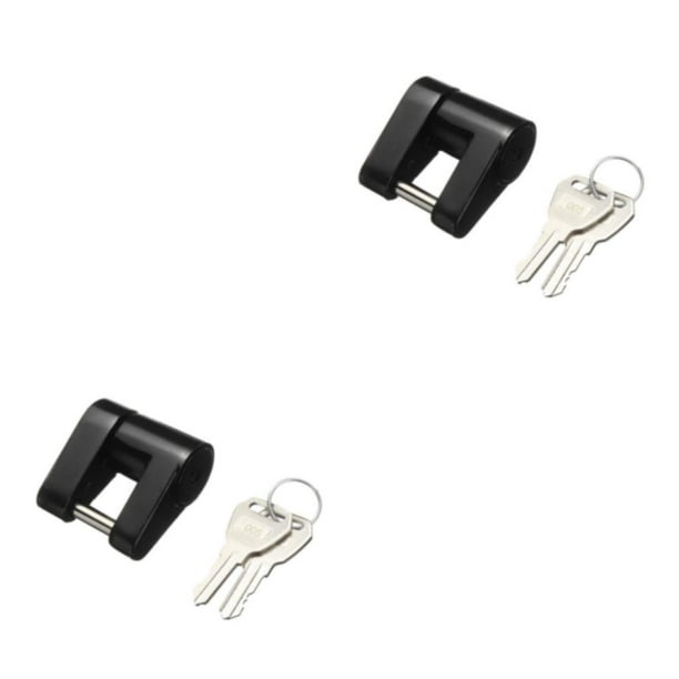 Monstrate Gancho de bloqueo protector contra robo, conveniente para caravanas y herramientas de cerrajería, bloqueo de remolque Type1 NO1