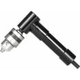 thumbnail image 2 of Cordless Right Angle Drill Attachment Adapter, Full Metal Casting Structure Ensures Durability And Strength For Heavy-Duty Tasks, Compatible With Most Hand, Electric Drills And, 2 of 5