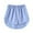 Sky Blue, variant on Women's Mini Underskirt with Shirt Extension - Buttoned and Layered for Skirt Sweep