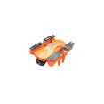 thumbnail image 1 of Bewildely Fotografía aérea UAV Posicionamiento Dron no tripulado profesional Cámaras duales Ajustable Impermeable Avión a prueba de viento Juegos de césped Naranja Bewildely FN010565-03B, 1 of 6
