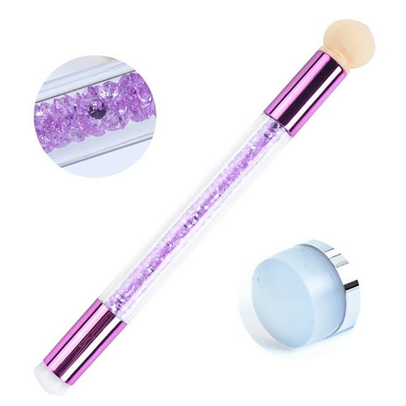 Double-Sided Head Stamper Polishing Painting Drawing Manicure Nail Art Pen Tool