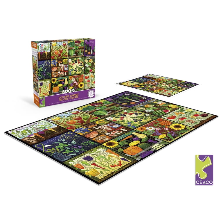 Ceaco 300 Piece Colorful Harvest (Tracy Flickinger) Oversized