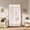 White, variant on Magnetic Screen Door, 39 x 82 in Self-Closing Mesh Curtain with 18 Magnets, Hands-Free Bug, Fly and Mosquito Screen for Standard Doors, White