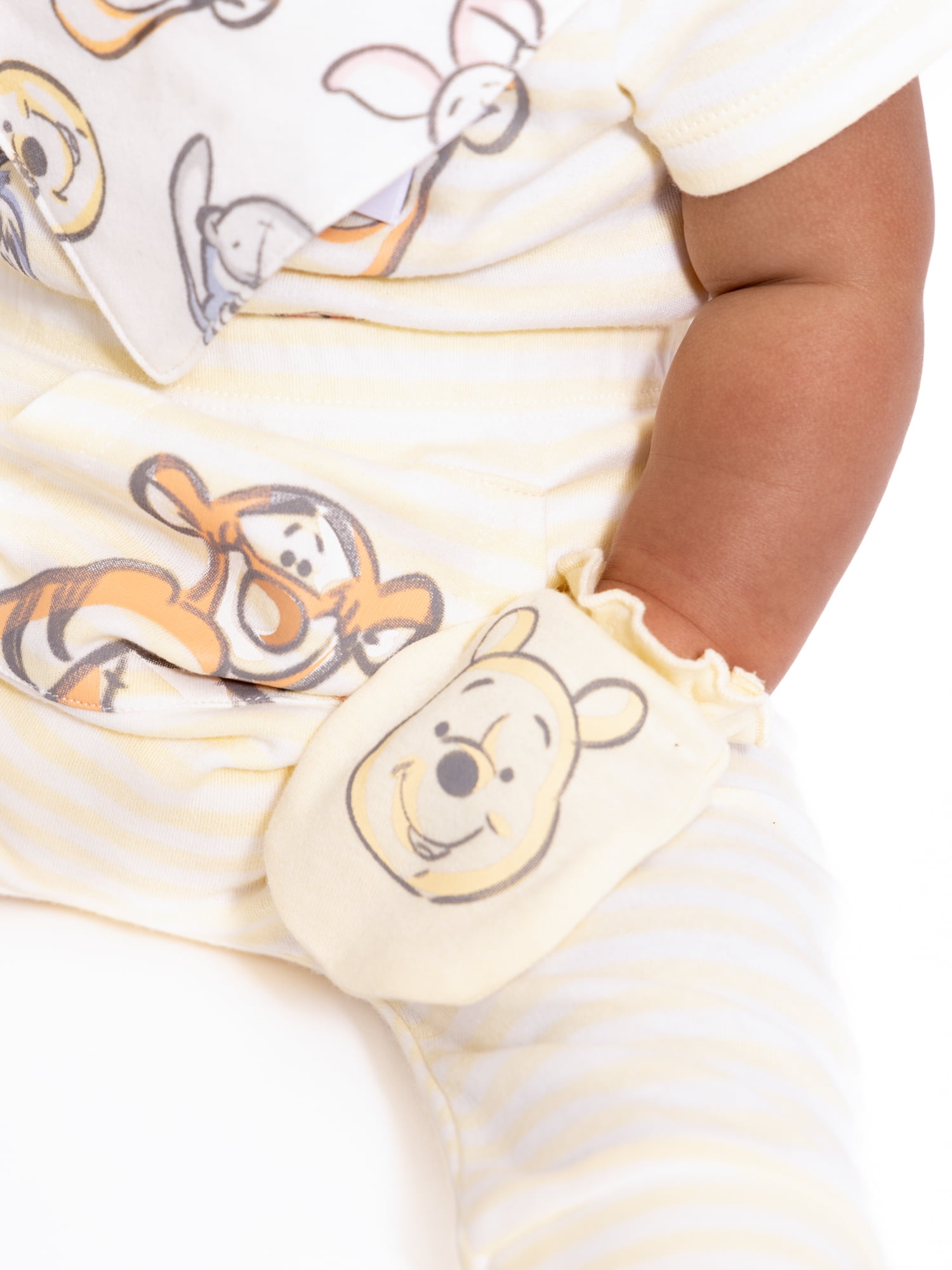 Disney Baby Wishes + Dreams Character Infant Baby Accessories Bib, Socks and Mittens Set, 3-Pack, Sizes Newborn-12 Months