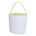 thumbnail image 4 of Bolsas de cubo de huevos de Pascua para niños con asas Perfecl Verde Canasta de Pascua, 4 of 8