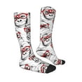 thumbnail image 3 of Picia Women Crew Soft Moisture-wicking Socks Monkey Pattern Design Cotton Socks, One Size fit All, 3 of 9