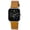 Black, variant on Men's Standard Analog Moon Phase Leather Strap Wristwatch, Black, (MTP-M305L-1A)