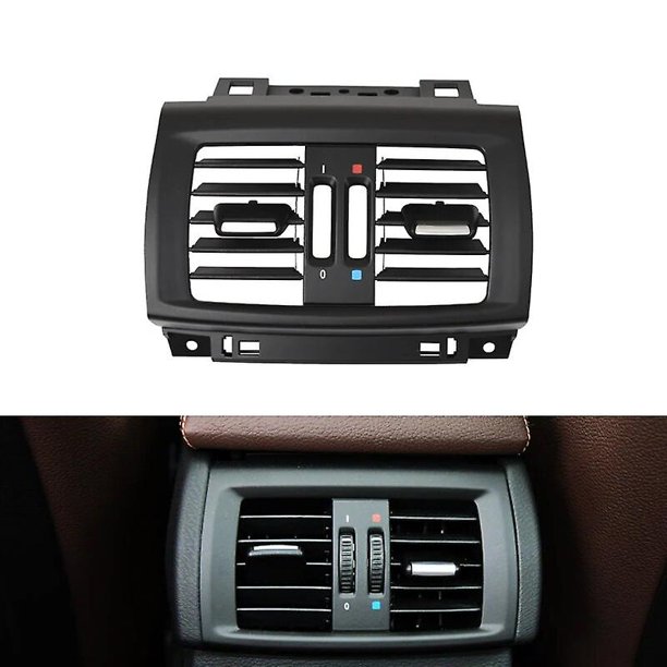 Car Rear AC Fresh Air Conditioning Vent Grille Cover Socket Panel Replacement for BMW X3 X4 F25 F26 2011-2016~7189