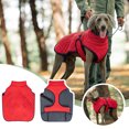 thumbnail image 2 of Outdoor Reflective Jacket Windproof Warm Coat With Openings Winter Warm Jacket Built In Adjustable Straps Suitable For To Wear Outdoor Pet Clothes Rack Pet Clothes for Small Dogs Girl Pet Clothes for, 2 of 5