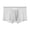 Light Gray, variant on Men's Lightweight and Breathable Boxer Shorts, Comfortable and Bare Four Cornered Shorts for Ultimate Comfort in Daily Wear, Sports, and Lounging Navy XXXXL