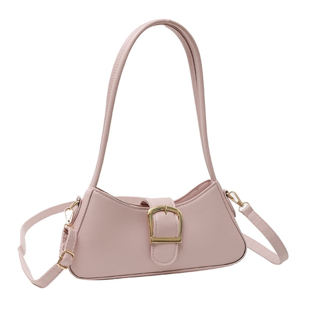 Bolsos de mujer Bolso Hobo elegante Bolso simple para axilas Bolso bandolera (Rosa) Likrtyny Para Estrenar