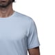 thumbnail image 3 of Playera Cuello Redondo Para Hombre De Algodón Pima y Tela Spandex Unbranded Co  Crew Neck Light Blue M, 3 of 6