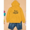thumbnail image 3 of Buon Ferragosto Noir Hoodie Juniors -Image by Shutterstock,  Small, 3 of 4
