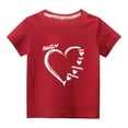 thumbnail image 1 of MeetoTime T-shirt à Manches Courtes pour Garçons et Filles, Col Rond, Coton, 3-10 Ans, 1 of 6