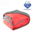 thumbnail image 1 of Edredón Reversible Queen Size Coral Gris Spring Air, 1 of 6