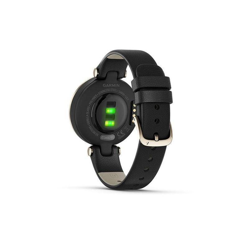 Garmin Lily Smartwatch - Stylish Fitness Tracker with GPS, Cream Gold Bezel, Black Case & Italian Leather Band - Walmart.com Garmin Lily Smartwatch - Stylish Fitness Tracker with GPS, Cream Gold Bezel, Black Case & Italian Leather Band - Walmart.com