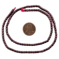 thumbnail image 2 of The Bead Chest Tiny Cylindrical Garnet Beads (3mm), 2 of 4