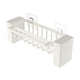 thumbnail image 3 of Organizador de fregadero de cocina con bandeja de drenaje automático, soporte para esponja, jabón, cepillo, tapón de fregadero, estante de almacenamiento de encimera grande de plástico con barra para, 3 of 6