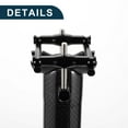 thumbnail image 5 of Unique Bargains Bike Suspension Seatpost 31.6x450mm Saddle Post Seat Gloss Black Carbon Fiber, 5 of 8