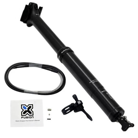 X-Fusion Manic INTEGRA Remote Dropper Seatpost 34.9x375.5mm,T:125mm, YB2719