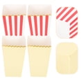thumbnail image 2 of 12pcs Popcorn Basket Popcorn Bucket French Fries Box Popcorn Box Movie Night Supplies, 2 of 9