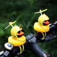 thumbnail image 2 of Campana de bicicleta de pato amarillo pequeño, casco de Airscrew, Ducky, accesorios de ciclismo qym unisex, 2 of 2