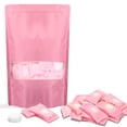 thumbnail image 1 of Toalla comprimida Classycoo, 100 unidades, minitabletas de algodón rosa, 1 of 7