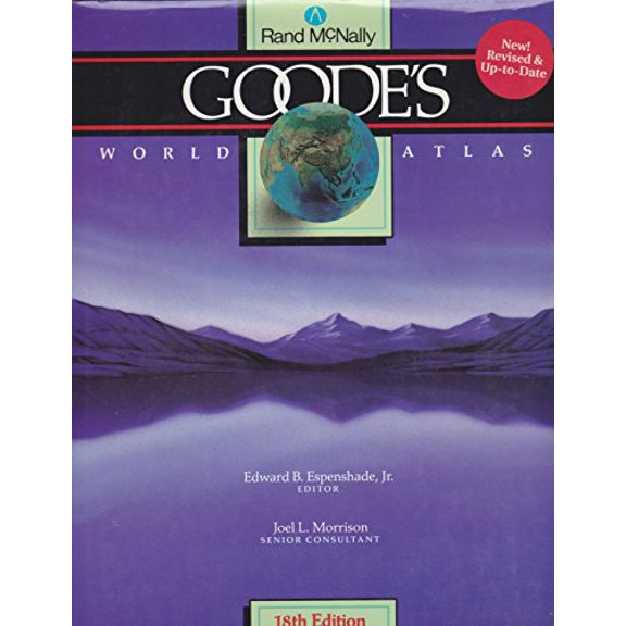 Pre-Owned Goode's world atlas (Hardcover) 0528831283 9780528831287